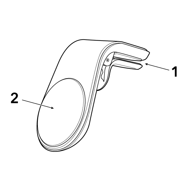 product image: Mágneses mobiltelefon tartó
