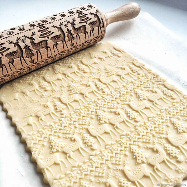 product image: Tésztahenger ünnepi motívumokkal
